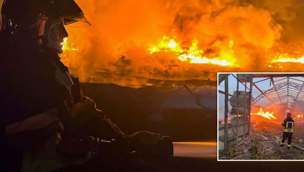 Putin incinerates Ukrainian farms as Russian troops unleash Shahed drones