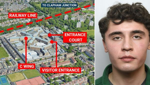 Terror suspect’s ‘WWII-style’ escape has left prison bosses a ‘laughing stock’