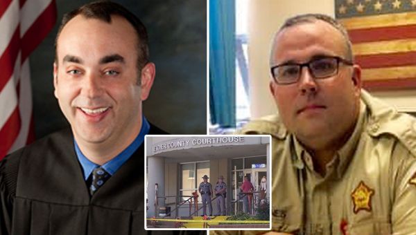 Cop ‘walks into court and asks to see the judge alone then executes him’