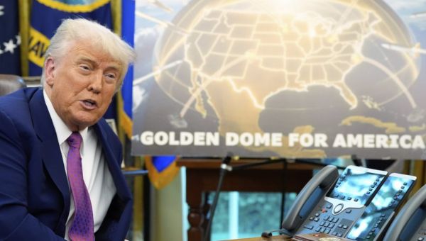 Trump unveils plans for Golden Dome system that will put weapons in space