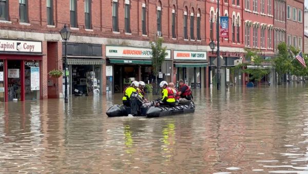 Dozens rescued in Vermont from destructive flooding