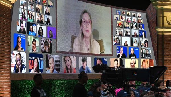 ‘Hello President Harris’: Meryl Streep endorses Harris at Oprah fundraiser