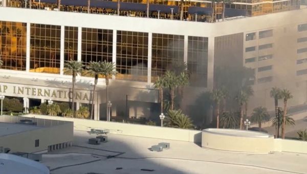 Cybertruck explosion outside Vegas Trump hotel leaves one dead and seven hurt