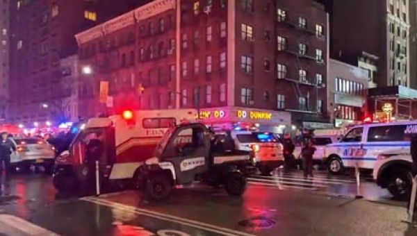 Three NYPD officers injured in unprovoked machete attack during Times Square New Year’s Eve gala