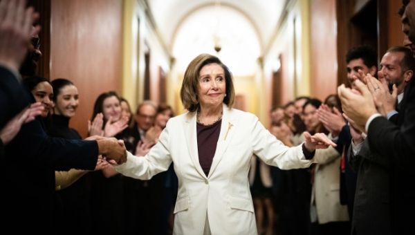 Nancy Pelosi, embraced by Bay Area delegation, was a “masterclass in wielding power”