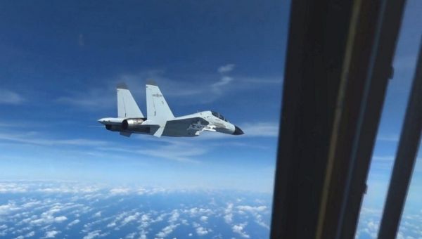 Watch as Chinese fighter jet nearly smashes into US ‘nuke sniffer’ plane