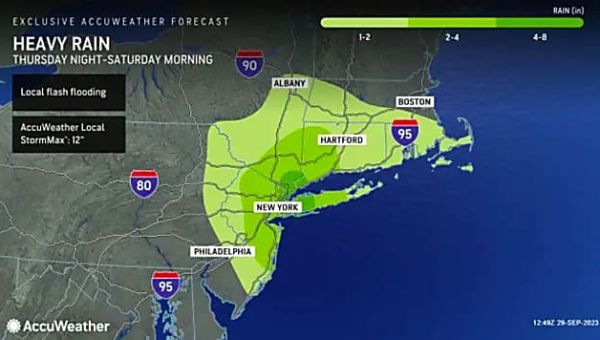 Here’s How Much Rain Fell Today In Morris County