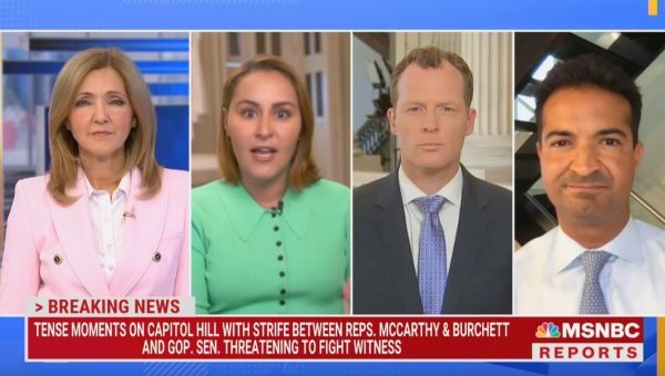 ‘It’s the Wild West’: MSNBC Panel Warns Brawls About to Break Out All Around Congress After Days of ‘Bonkers Behavior’