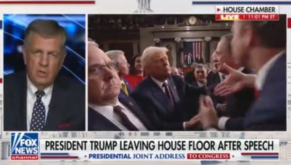 Fox’s Brit Hume Calls Trump’s Address To Congress ‘The Most Partisan Speech I’ve Ever Heard a President Give in This Kind of Setting’