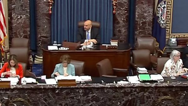 ‘You’re looking particularly good’: John Fetterman draws praise from Republican for putting on a suit