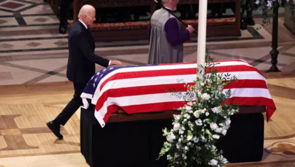 Internet Reacts To Obama-Trump Exchange During Jimmy Carter’s Funeral | Atlanta Daily World