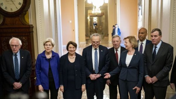 Senate Democrats elect new leadership team amid a slim GOP majority in Congress - UPI.com