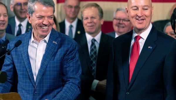 Nebraska governor names predecessor to US Senate seat