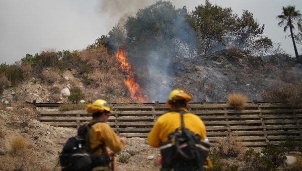 California’s Line Fire grows to 17,400 acres forcing evacuations
