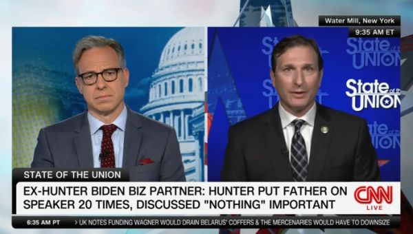 CNN's Tapper Asks If Biden Should Stop Saying Hunter Did Nothing Wrong