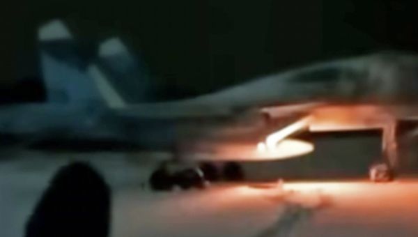 Su-34 Fullback Torched During Raid Deep In Russia