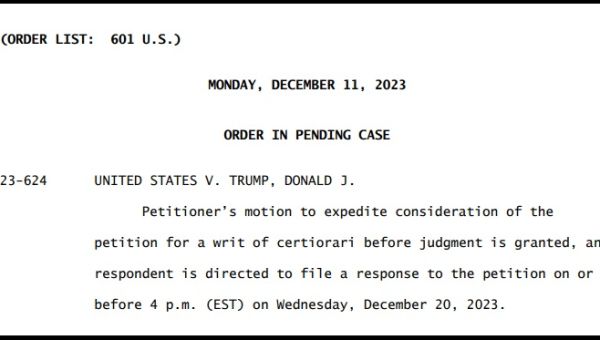 Special Counsel Jack Smith Asks Supreme Court to Decide Trump Immunity - Highest Court Immediately Drops all Business to Comply With Special Counsel Request - The Last Refuge