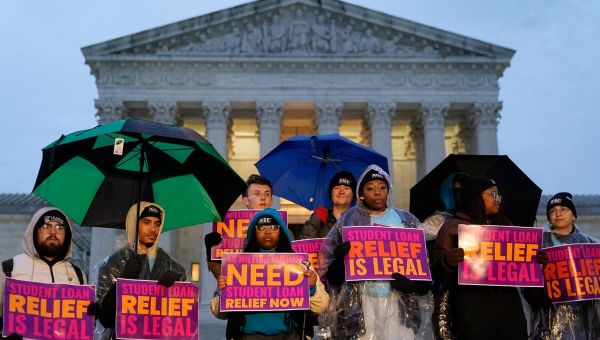 Supreme Court weighs Biden student loan forgiveness plan