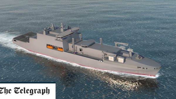 New Navy ships to be built in Titanic shipyard under £1.6bn contract