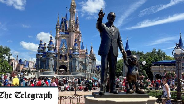 Disney drops plans for $900m park in Florida over row with Ron DeSantis