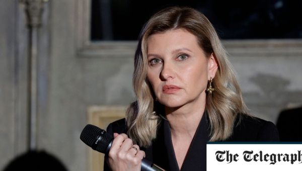 Ukraine ‘in mortal danger’ and ‘will die’ without more aid, says Zelenska