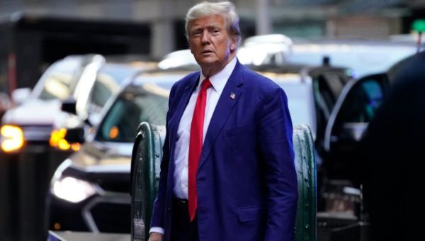 Donald Trump arrives at NYC court for E. Jean Carroll defamation trial
