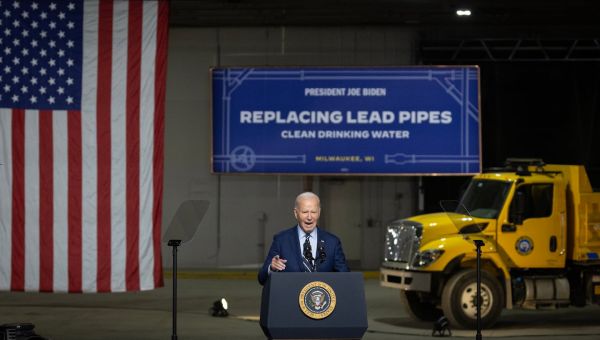 Biden requires lead drinking-water pipes to be replaced nationwide – The Boston Globe
