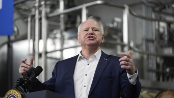 Reports: Walz Cavorts With Pro-Hamas, Islamic Antisemites. Video: Walz Endorsed Near-nude Twerking in Front of Kids.