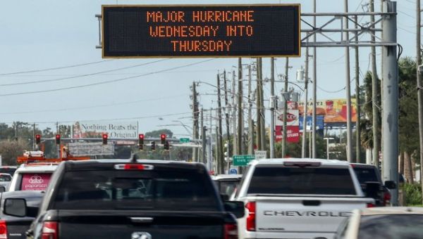 What time could Hurricane Milton make landfall?