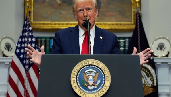 The Latest: Trump administration cancels refugee resettlement, stranding thousands