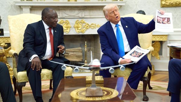 White House meeting disquiets Ramaphosa when Trump emphasizes disputed 'genocide' reports