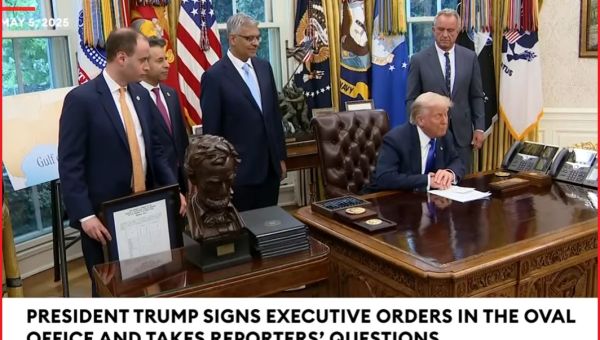 President Trump Signs Executive Order to Block