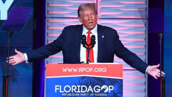 DeSantis makes his case before Trump-dominated GOP Summit in Kissimmee