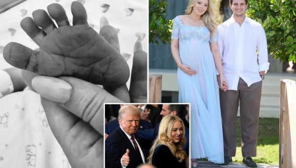 Trump makes clear he can’t wait to meet his new grandson  —  daughter…