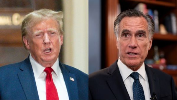 Romney compares Trump’s ‘dictator’ remark to ‘human gumball machine’