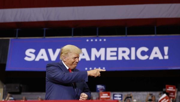 Videos: Trump pulls risky move at first outdoor rally since assassination attempt