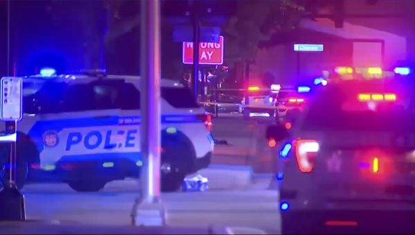 Florida shooting puts two officers in the hospital; the suspect is later killed in hotel shootout