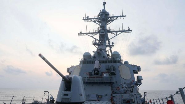 U.S. Navy destroyer sails near militarized, manmade Chinese island, drawing rebuke from Beijing