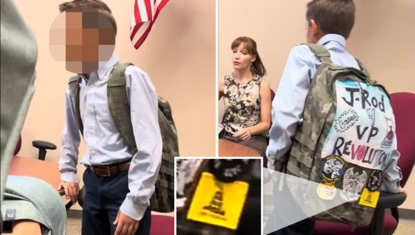 Colorado middle-schooler kicked out of class for Gadsden flag patch…