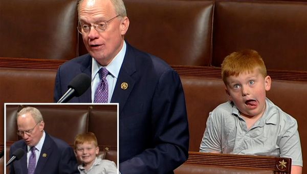 Rep. John Rose upstaged by son after he told the 6-year-old to…