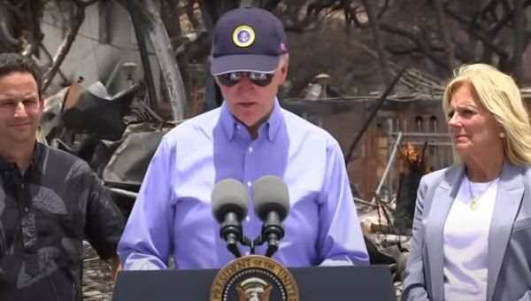 Hawaii Resident Calls Biden A “Vile Human Being” For Talking About Corvette When “There Were Children Who Were Incinerated Into Ash” – MAGA Conservative