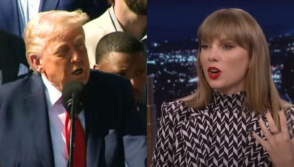 Donald Trump Takes Dig at Taylor Swift While Hosting Eagles, Netizens Call Him ‘Obsessed’ and ‘Jealous’