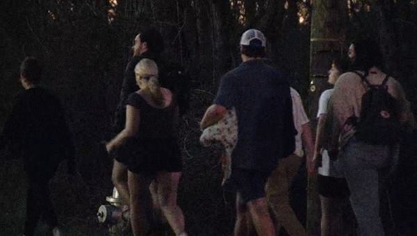 Police detain over 30 protesters after fire, destruction at proposed APD training facility site