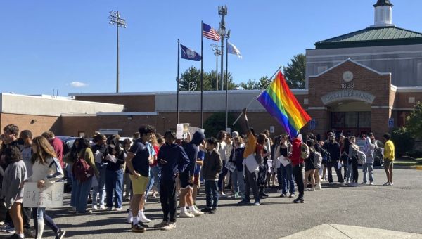 Virginia students protest governor’s transgender policies  – Portland Press Herald
