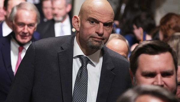 Sen. John Fetterman hospitalized after feeling lightheaded, staff says