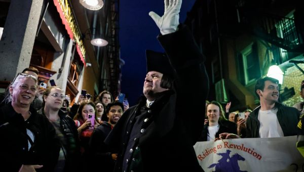 Lexington, Concord mark 250th anniversary of start of Revolutionary War – The Boston Globe