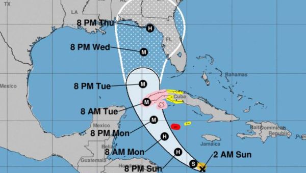 Path shows Ian sparing South Florida for now, but parts of Cuba could see life-threatening floods