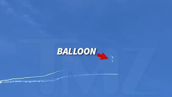 U.S. Shoots Down Chinese Balloon, Dramatic Video of Blow-Up Moment