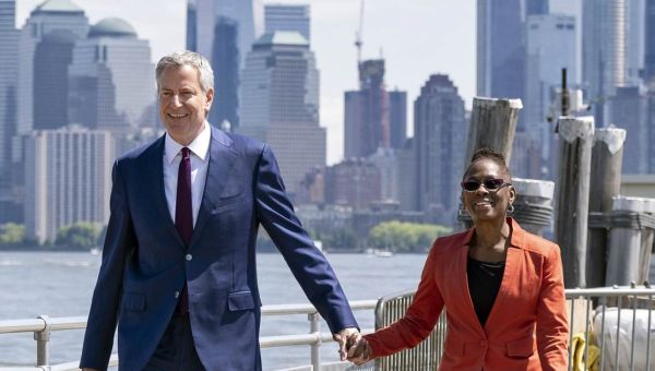 Bill de Blasio and his wife are separating (but not really) and the NY Times has all the details