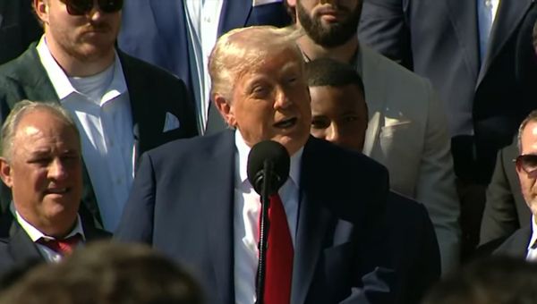 Donald Trump Shades Taylor Swift During Eagles Visit to White House